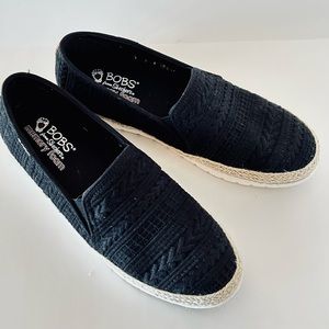 Bobs From Skechers Womens Size 9 Black NWOT
